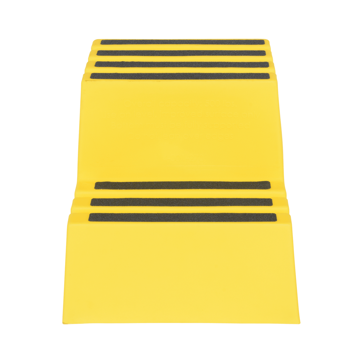 Vestil Polyethylene 2-Step Step Stool 500 Lb. Capacity Yellow VST-2-Y