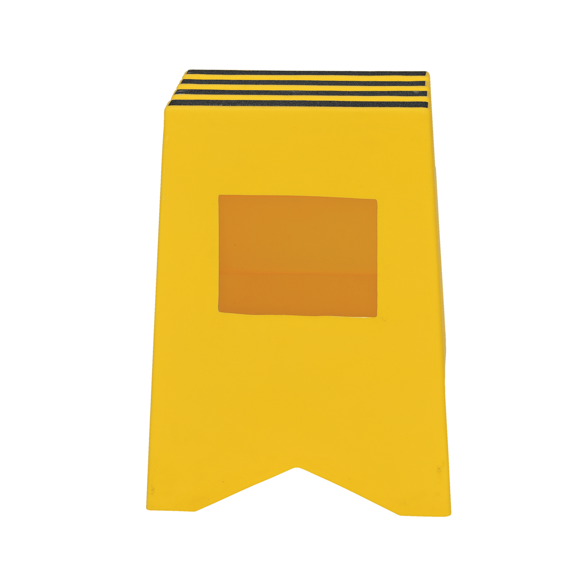 Vestil Polyethylene 3-Step Step Stool 500 Lb. Capacity Yellow VST-3-Y