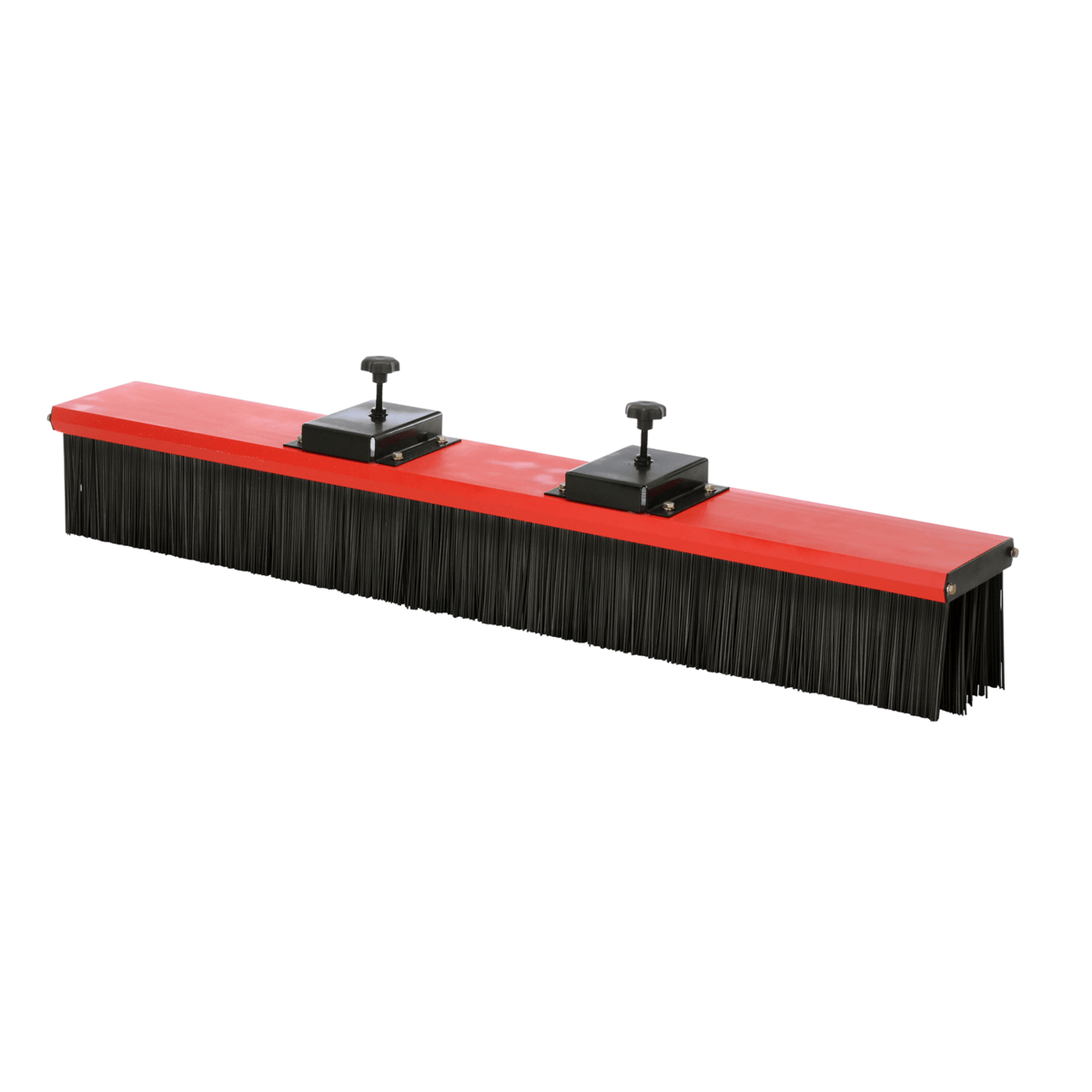Vestil Aluminum Fork Truck Mounted Sweeper 60 In. Wide Brush Red VSWP-60