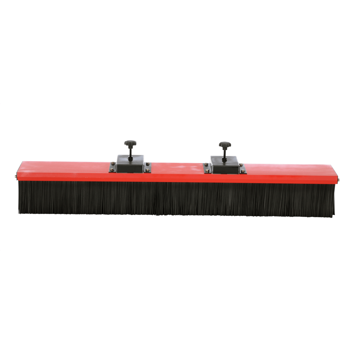 Vestil Aluminum Fork Truck Mounted Sweeper 60 In. Wide Brush Red VSWP-60