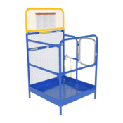 Vestil Steel Work Platform 36 x 36 1000 Lb. Capacity Blue WP-3636