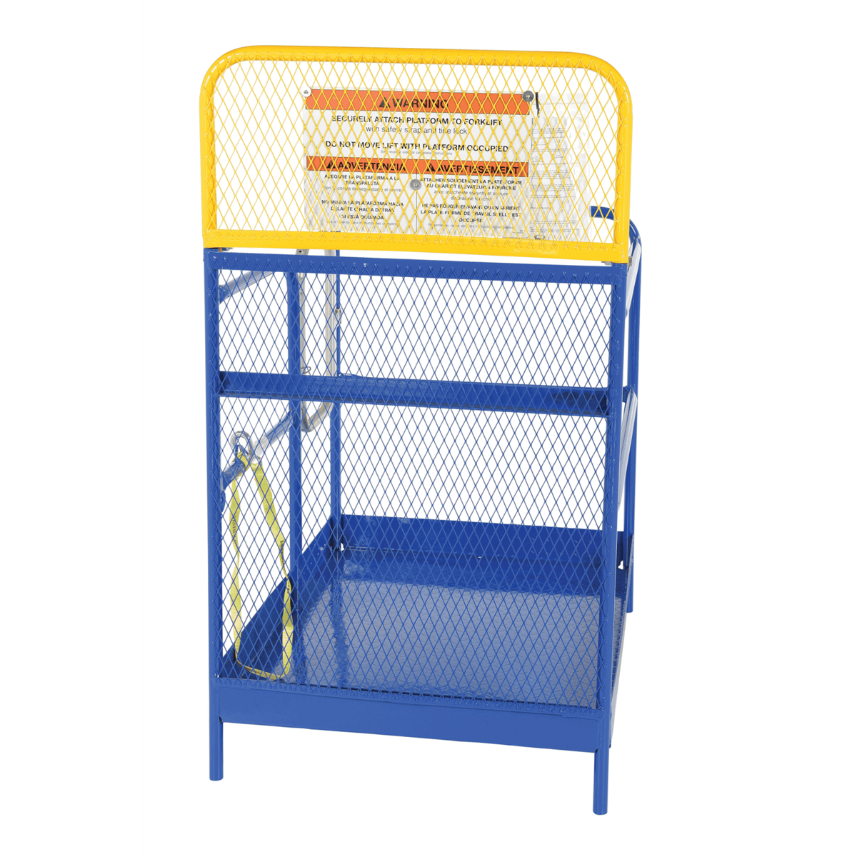 Vestil Steel Work Platform 36 x 48 1000 Lb. Capacity Blue WP-3648