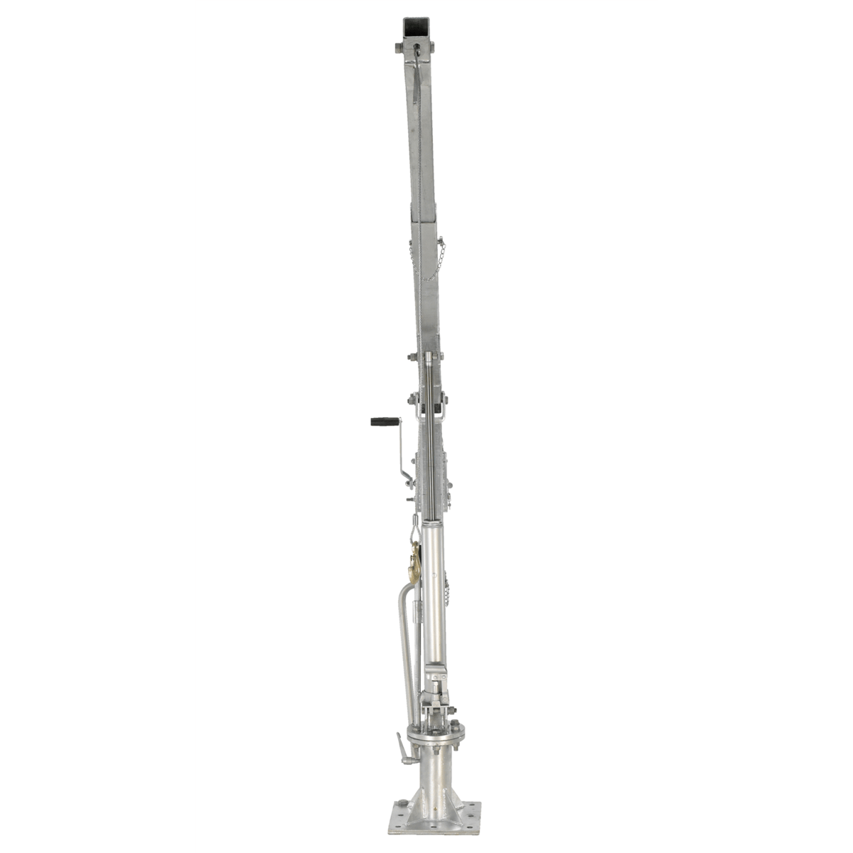 Vestil Steel WINCH TRUCK JIB CRANE 1K EXTENDED GALVINIZED WTJ-4-G