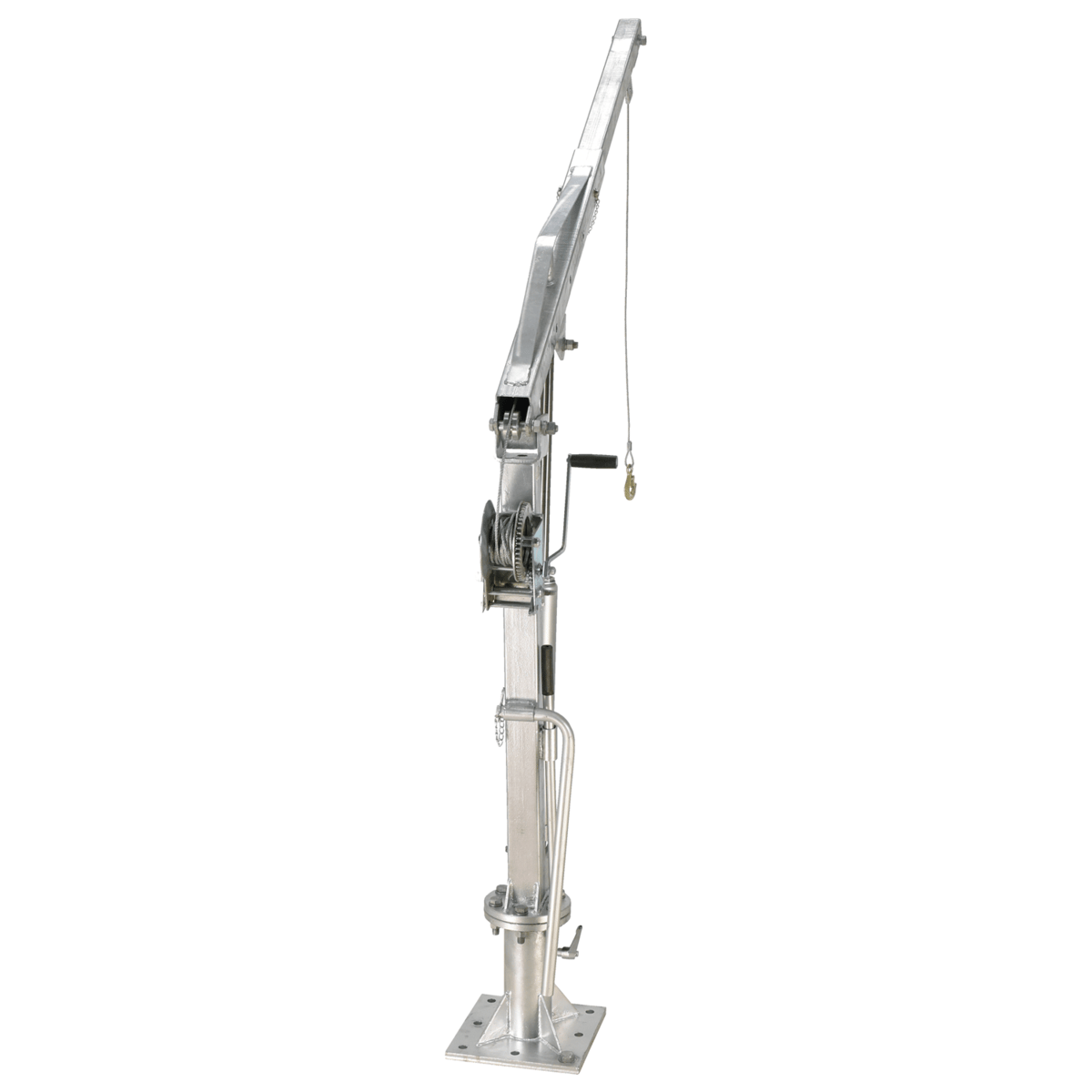 Vestil Steel WINCH TRUCK JIB CRANE 1K EXTENDED GALVINIZED WTJ-4-G