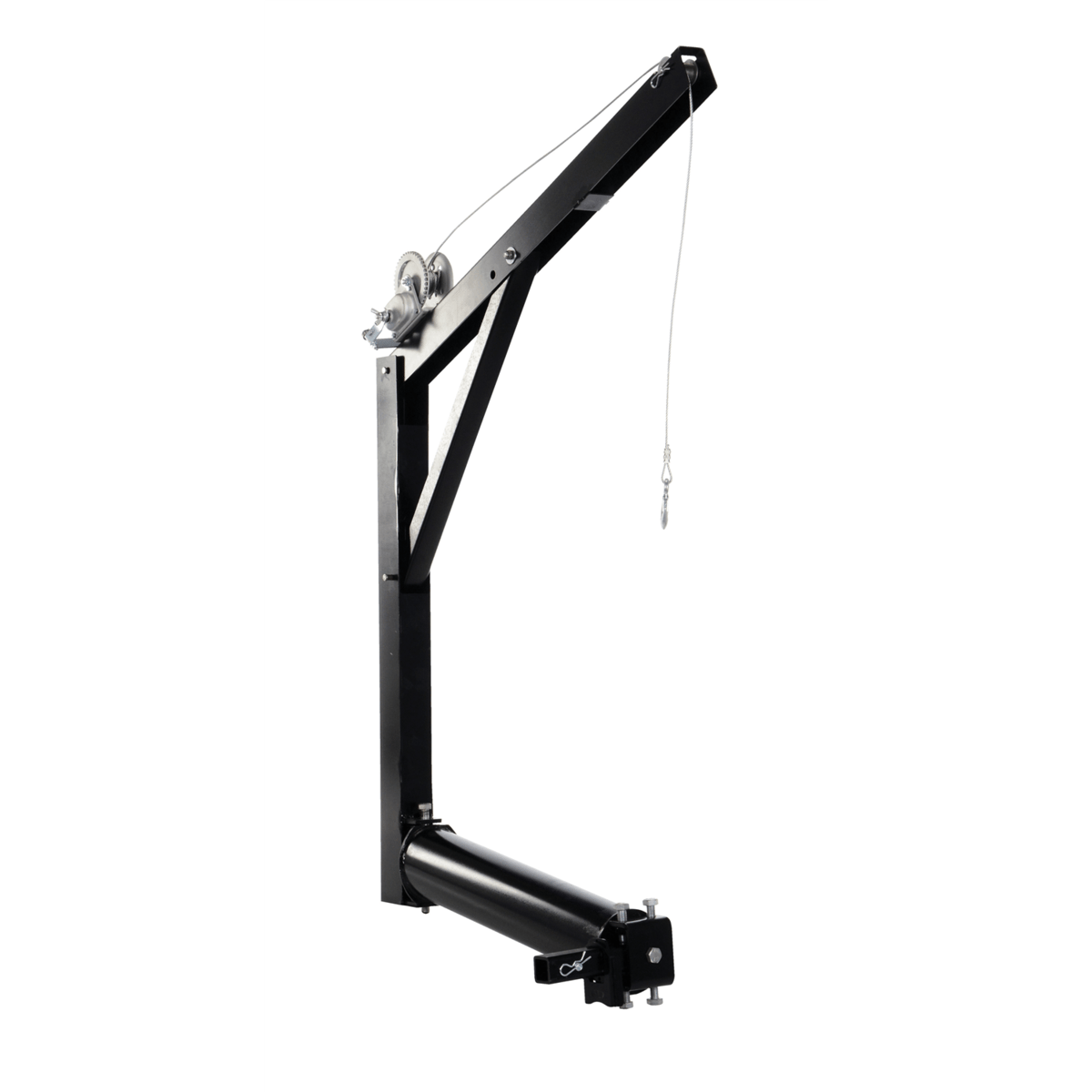 Vestil Hitch-Mounted Truck Jib Crane 600 lb. Capacity Black WTJ-HITCH