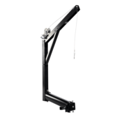 Vestil Hitch-Mounted Truck Jib Crane 600 lb. Capacity Black WTJ-HITCH