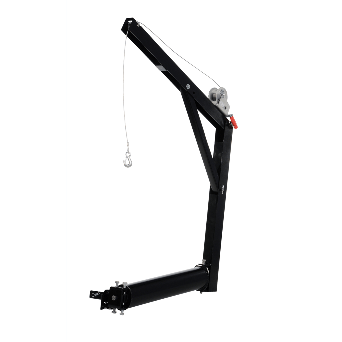 Vestil Hitch-Mounted Truck Jib Crane 600 lb. Capacity Black WTJ-HITCH