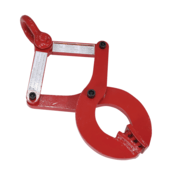 Vestil Steel Single Scissor Pallet Puller 5 In. Jaw Opening 6000 Lb. Pulling Capacity Red PAL-16