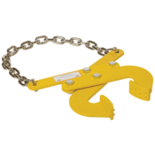 Vestil Steel Low Profile Dble Scissor Pallet Puller 2In x 16-3/4In x 13-3/4In 5000Lb Yellow PAL-LP