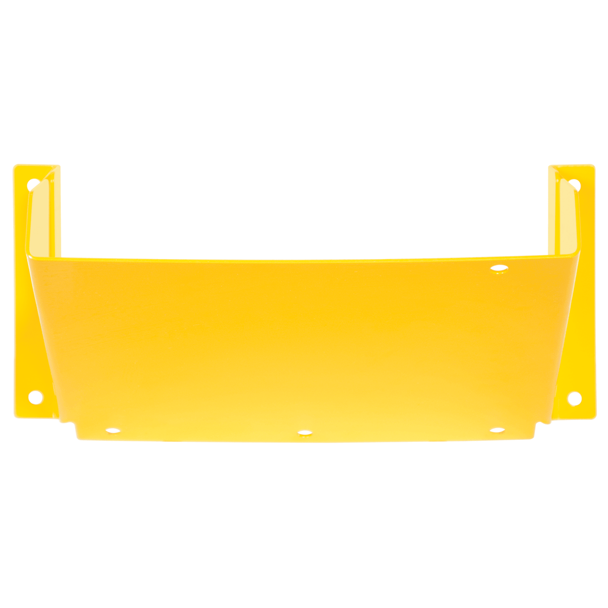 Vestil Steel Wheel Chock Holder 4 Mounting Holes 40 Lb. Capacity Yellow WC-H