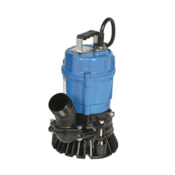 Tsurumi 2" NPT(M), 1/2HP Submersible Trash Pump, Manual, 115VAC, HS2.4S