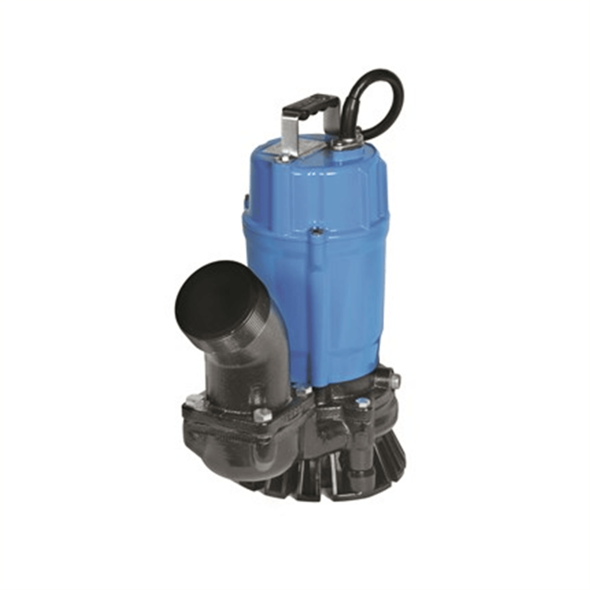 Tsurumi 3"NPT(M), 1HP Submersible Trash Pump, Manual, 115VAC, HS3.75S