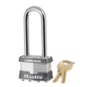 Master Lock® Commercial Laminated Steel Padlock, Master Keyed, 1MKLJ