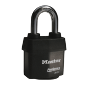 Master Lock® *SPECIAL ORDER* PROSERIES® Weather Tough® Laminated Steel Rekeyable Padlock, Master Keyed, 6125MK