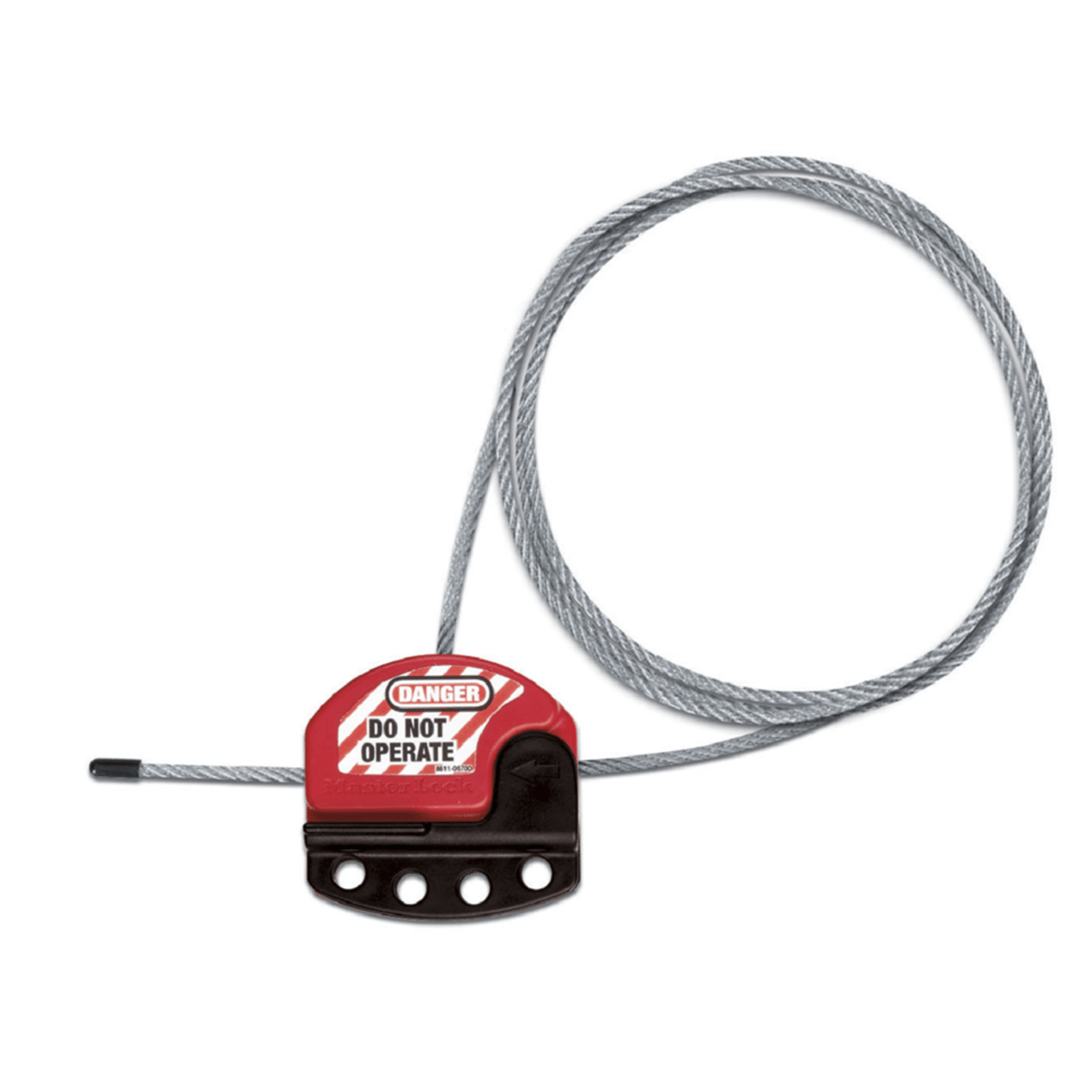 Master Lock® 3FT-24FT Long Adjustable Cable Lockout, S806CBL3