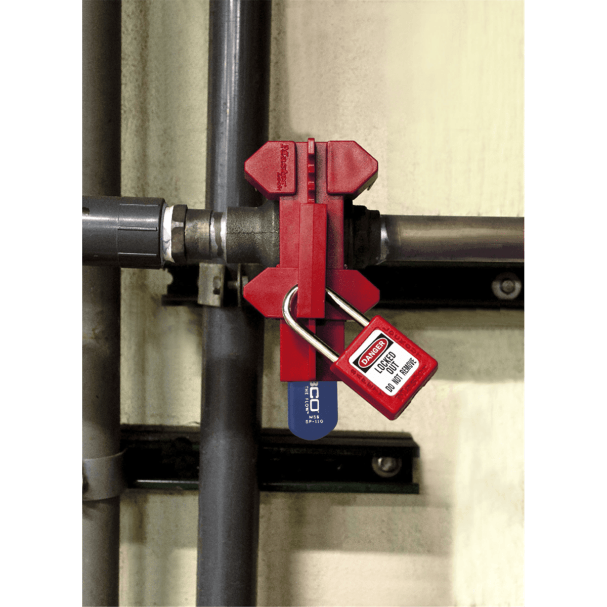 Master Lock® Adjustable Ball Valve Lockout, S3081