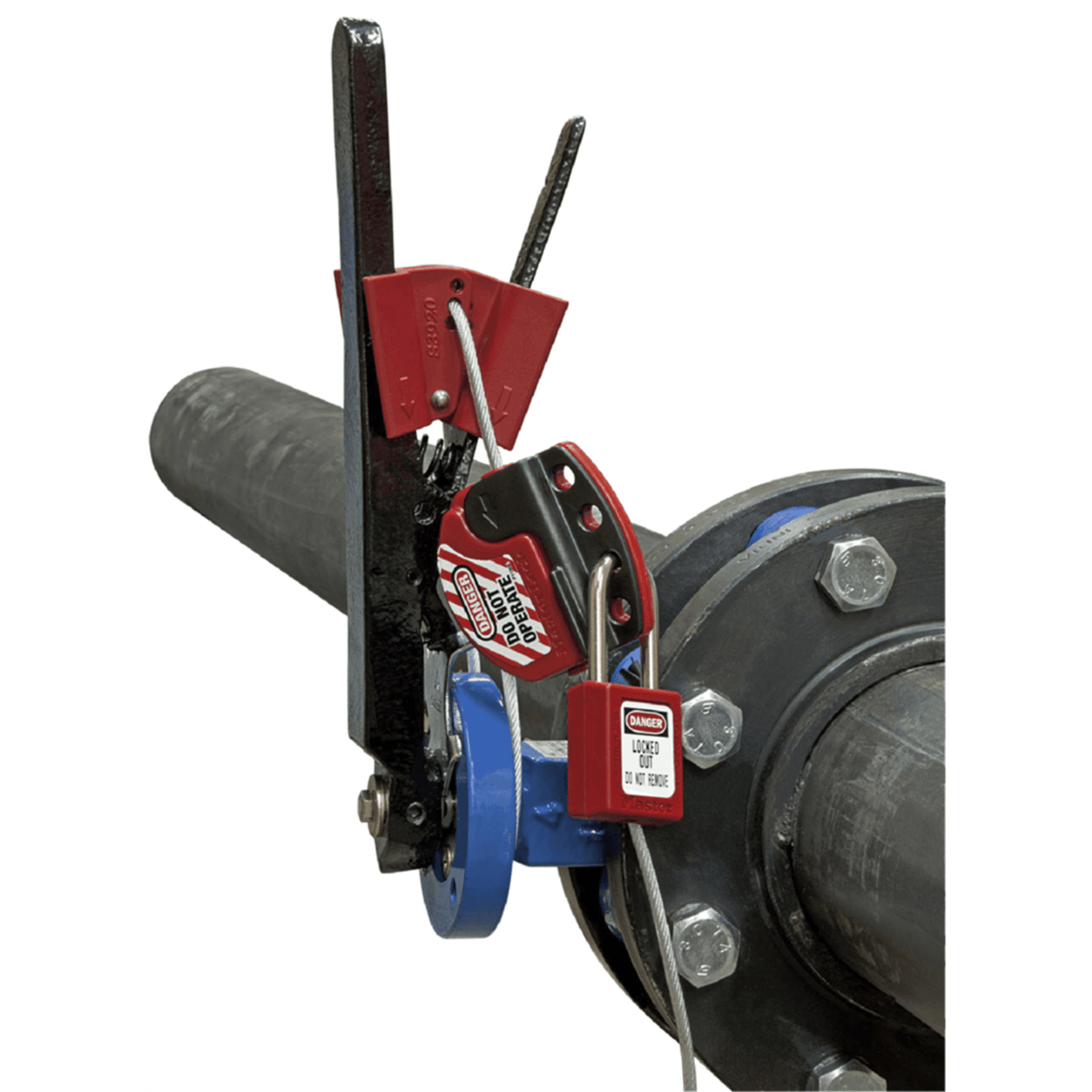 Master Lock® Butterfly Valve Lockout, Device Only, S3920