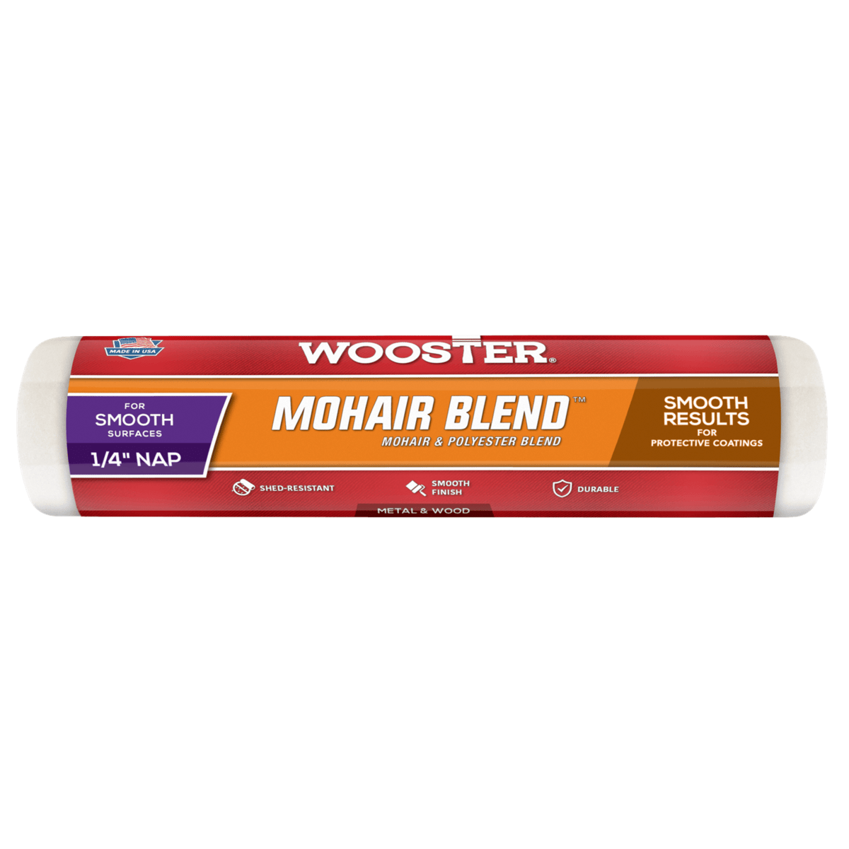 Wooster® 9" Mohair Blend 1/4" Nap