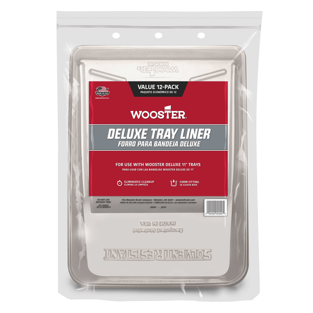 Wooster® Tray Liner 12-Pack