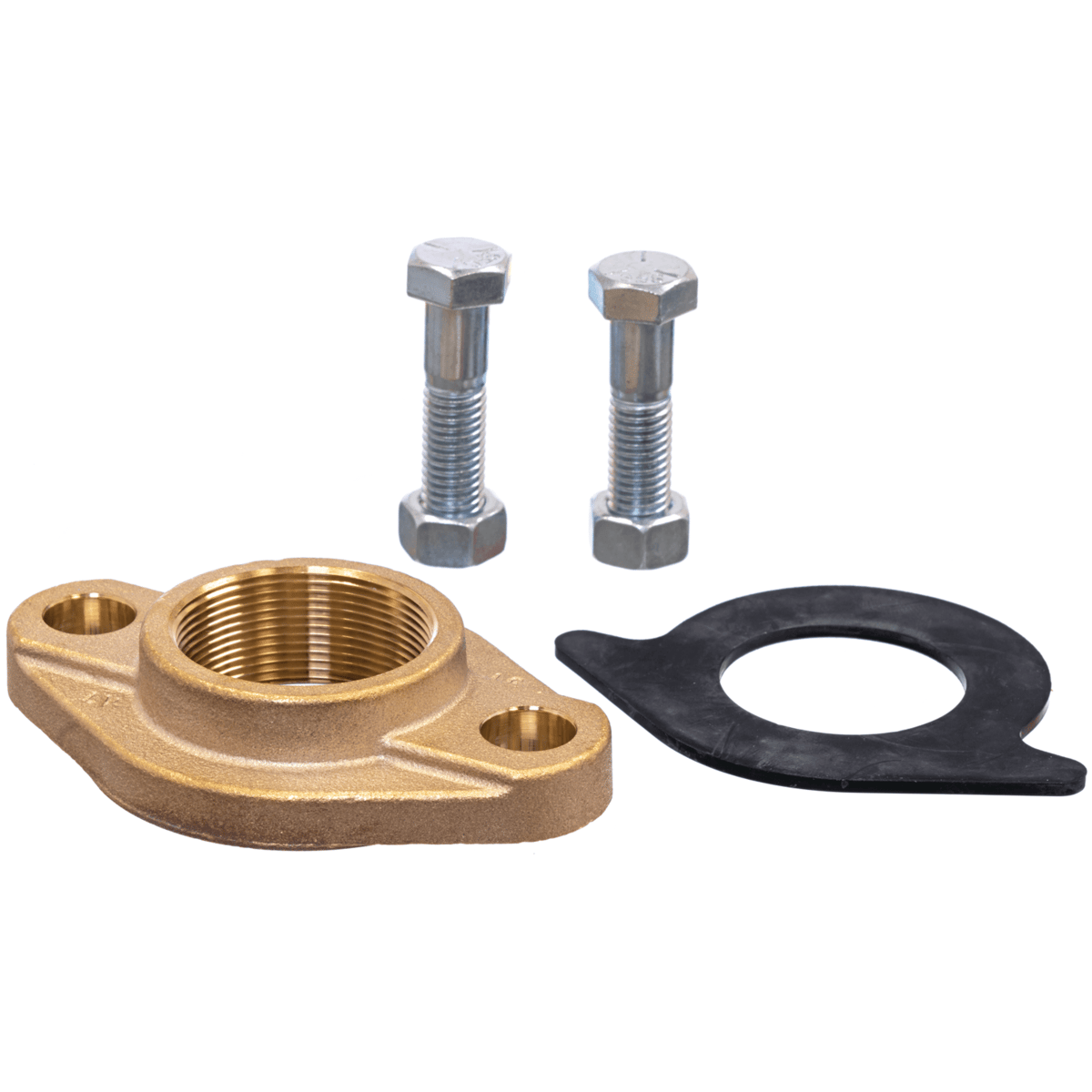 Lansdale Valve 2" Meter Flange Kit 1 Flange, 1 Gasket, 2 Bolts & Nuts, 200-225-00380