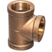 Lansdale Valve 1" Bronze Tee, 400-100-01072