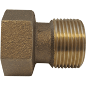 A.Y. McDonald 710J23 Meter Adapter 5/8 x 3/4 to 3/4 -NL, 5137-187
