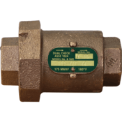 A.Y. McDonald 711-4FE 44 Inline Dual CHK 1 FNPT x 1 FNPT-NL, 5135-474