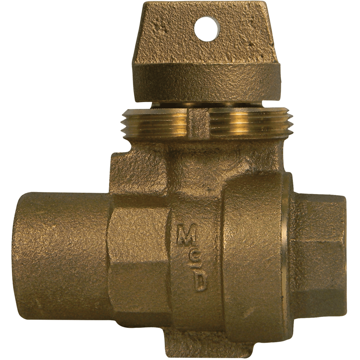 A.Y. McDonald 76005 3/4 Minnesota S&D Ball Curb FNPT x FNPT-NL, 5131-259