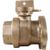 A.Y. McDonald 76101MW 1 Ball Valve FNPT x Meter - NL, 5139-115