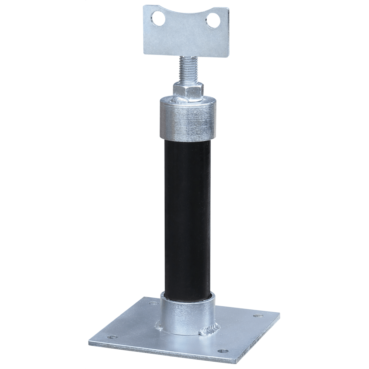 Trumbull Pipe Support 3" Flanged Type Carbon Steel Plated, 364-5870