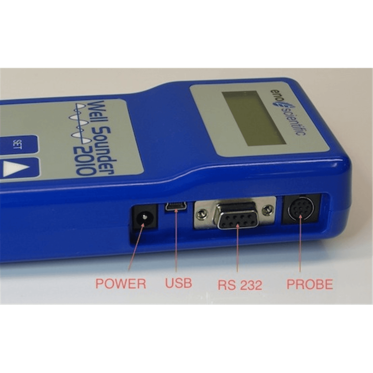 Eno Scientific Well Sounder 2010 PRO Water Level Meter and Probe With Case