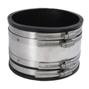 Fernco 4" Strong Back Coupling for Clay to Cast Iron or Plastic, 1002-44RC