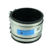 Fernco 4" Strong Back Coupling for Clay to Cast Iron or Plastic, 5002-44RC
