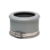 Fernco Qwikseal Connects 4" SCH-40 Pipe to 8" and Larger Pipe, QS-4S40
