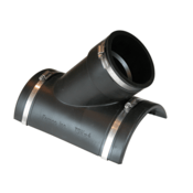 Fernco 4" Flexible Tap Saddle Wye for Soil-tight Sewer Main, TSW-4