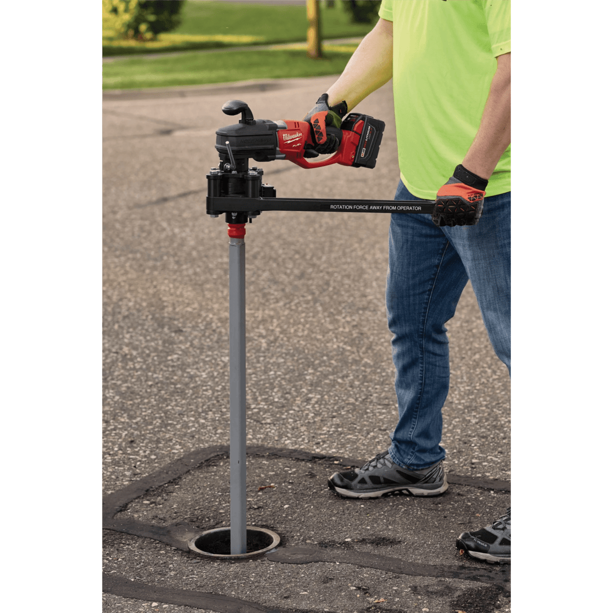 Hydro Verge Hydrant Buddy Portable Cordless Hydrant and Gate Valve Exerciser