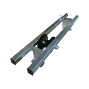 Southland Tools Adjustable Top Steel Manhole Roller, Comes with Nylon Roller, ADJ-1