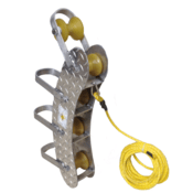 Southland Tools Aluminum Tiger Tail Roller Guide with 25Ft Of Nylon Rope, GTT-7