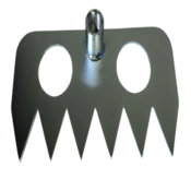 Southland Tools HD 12" Sludege Rake with 2 Holes and Teeth, SV-8HD