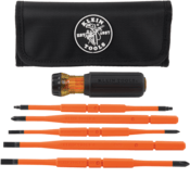 Klein® Tools 8-in-1 Insulated Interchangeable Screwdriver Set