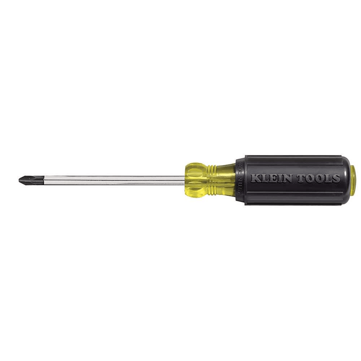 Klein® Tools #2 Phillips Screwdriver 4-Inch Round Shank