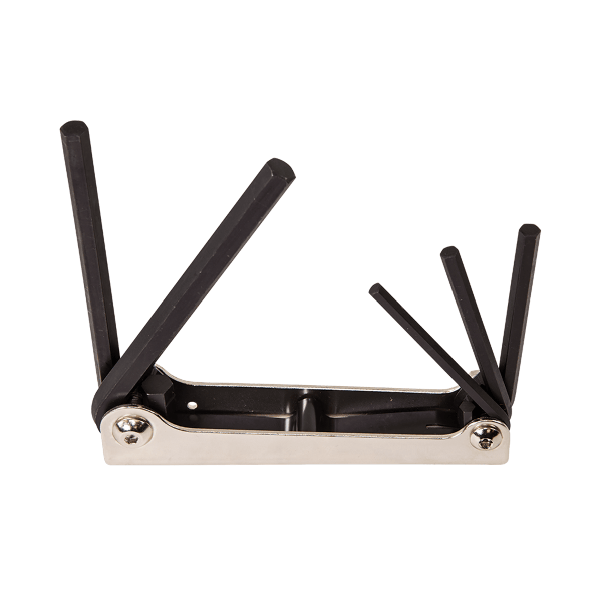 Klein® Tools Folding Hex Key Set, 5-Key, SAE Sizes