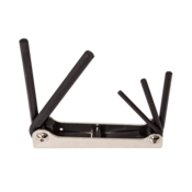 Klein® Tools Folding Hex Key Set, 5-Key, SAE Sizes