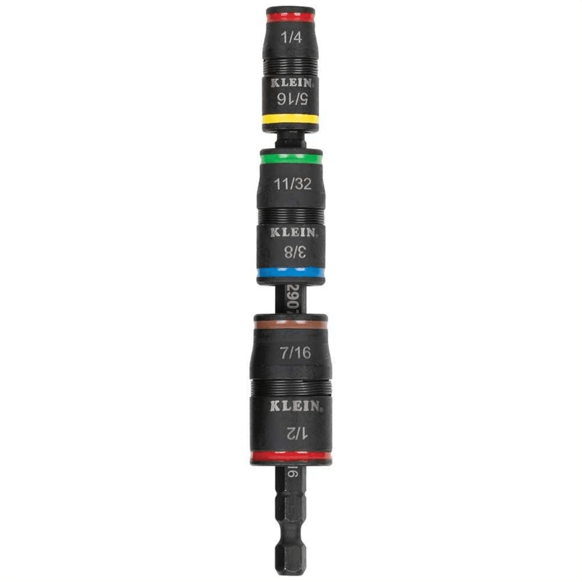 Klein® Tools 7-in-1 Impact Flip Socket Set, No Handle