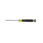 Klein® Tools Multi-Bit Electronics Screwdriver, 4-in-1, Phillips, Slotted Bits