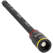 Klein® Tools 3-in-1 Impact Flip Socket, 1/4-Inch, 5/16-Inch, 5-Inch Length