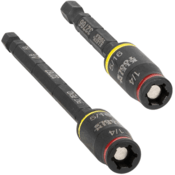 Klein® Tools 3-in-1 Impact Flip Socket Set, 1/4-Inch, 5/16-Inch, 2-Piece