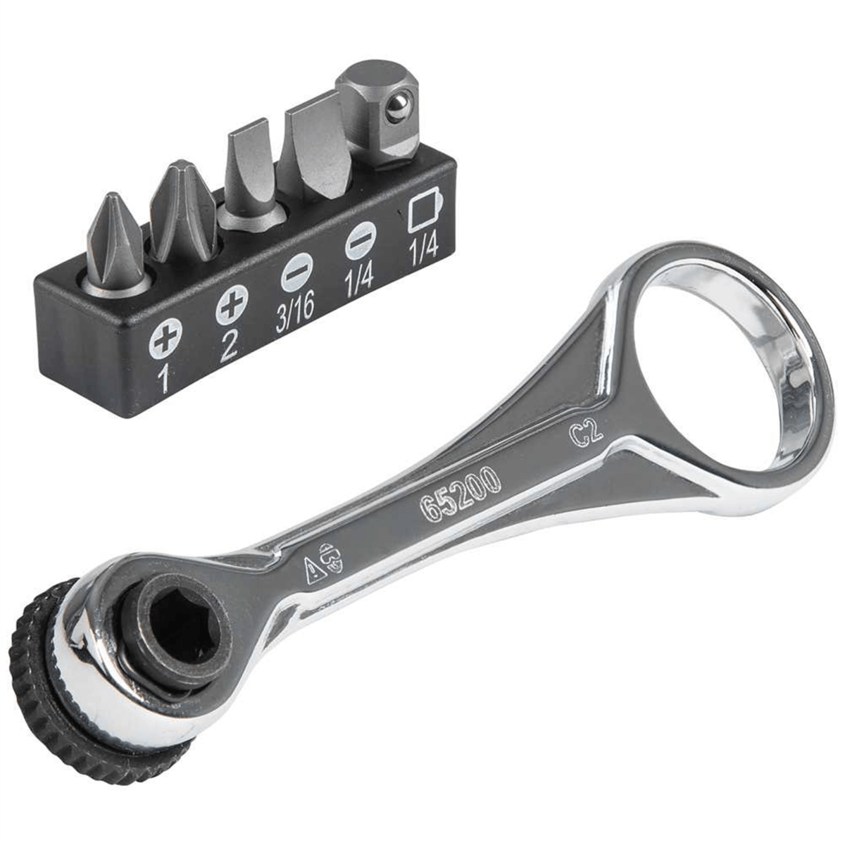 Klein® Tools Slim-Profile Mini Ratchet Set, 5-Piece