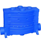 Norweco Tablet Feeder, Grade Installation or Shallow Burial, Feed Tubes Internal, IT4000