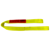 Lift All 2" X 7' Eye & Eye 2-Ply Flat Eyes Webmaster 1600 Polyester Web Sling, EE2802DFX7